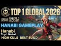 Hanabi Gameplay - Top 1 Global 2026 | MLBB