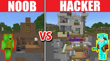 NOOB vs PRO: STRONGEST FULLY AUTOMATIC SECURITY HOUSE BUILD CHALLENGE in Minecraft