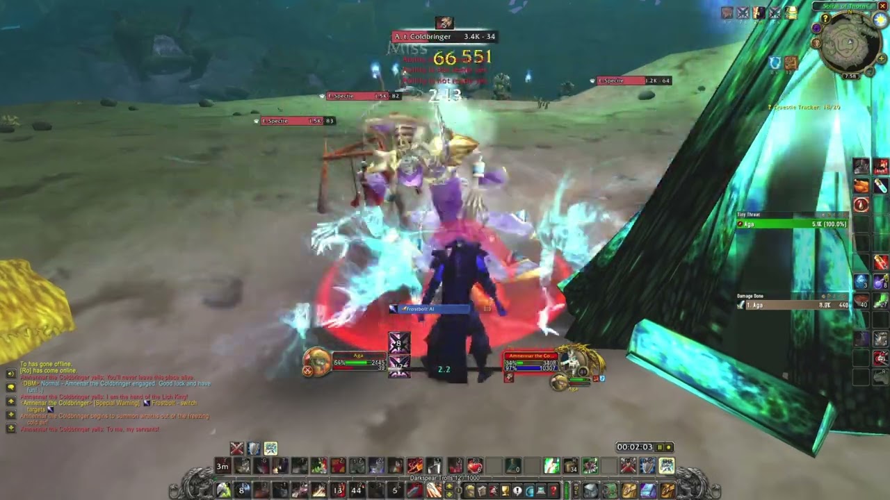 Classic WoW - Coldrage Dagger - SOLO RFD Farm - Warrior - 3m20s