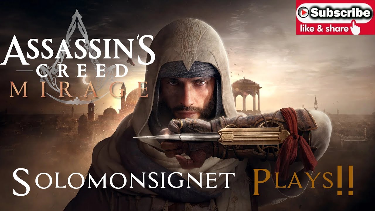 Assassins Creed Mirage ..support MrLark  please lets get him to 300 subs.