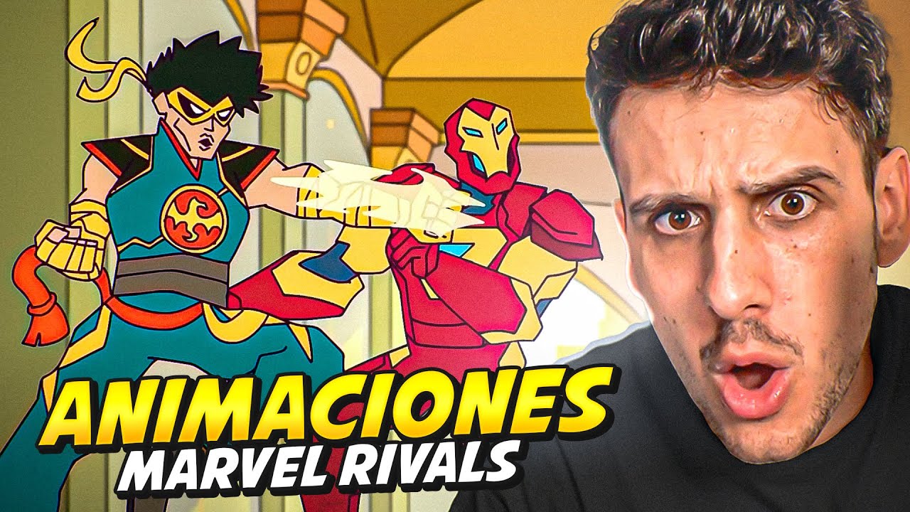 REACCIONANDO a las MEJORES ANIMACIONES de MARVEL RIVALS