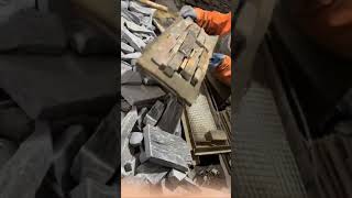 Production of Multicolor Slate Wall Cladding Stone