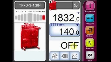 TEMPRO plus D TCU - Changing Unit of Measure