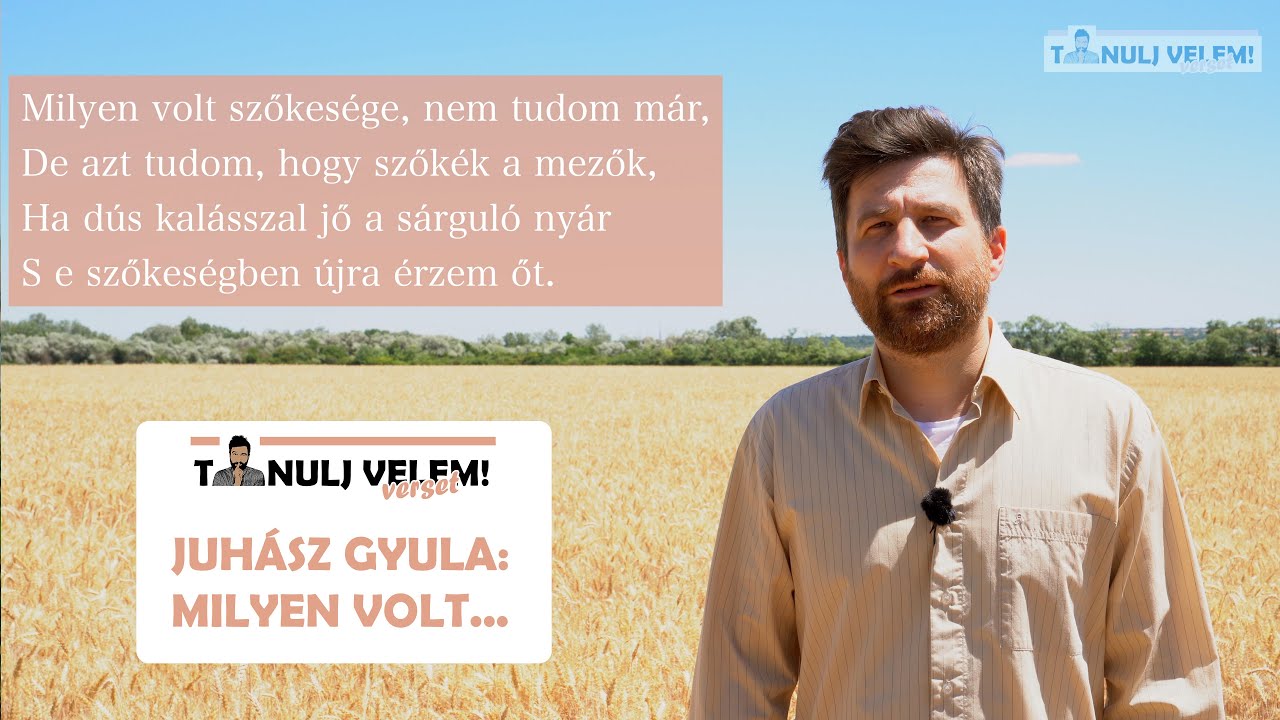 Juhász Gyula - Milyen volt - YouTube