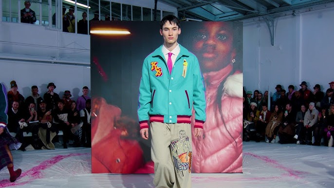 PFW: KIDSUPER Spring Summer 2023 Collection - Male Model Scene