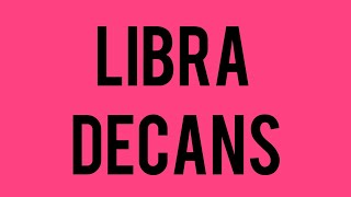 Libra Decans| 3 types of Libras #Libra #Personalitytraits #decan #zodiac #astrology #astroloa