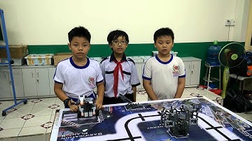 [Robothon 2014] Trường Tiểu học Nguyễn Bỉnh Khiêm TP HCM   Nhóm  NBK Robotic   Hạng Trung cấp