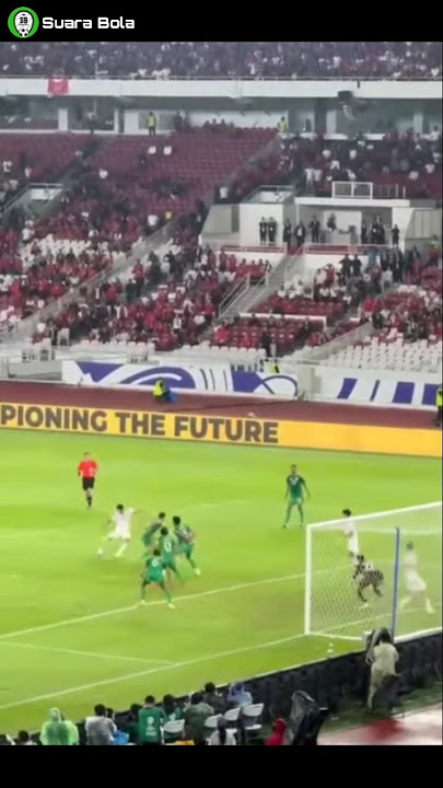 Detik-detik Gol Marselino Ferdinan ke Gawang Arab Saudi 🔥🥶