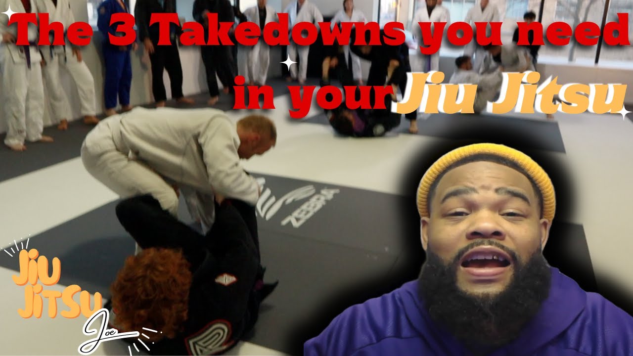 3 Takedowns to improve your Jiu jitsu Game. YouTube