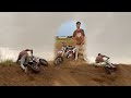 Good Play  Off Road Mini dirt Bike playing On The Sand / On Sand Bike Driving