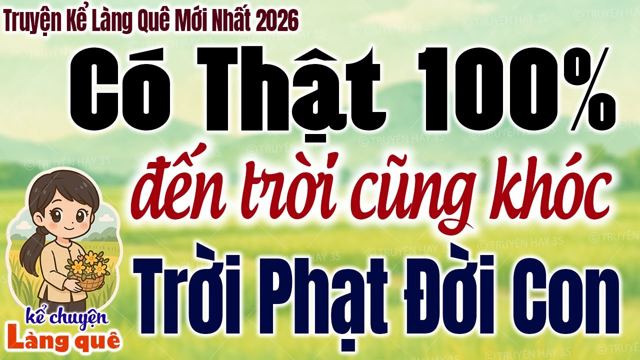 Đến Trời Cũng Khóc: TRỜI PHẠT ĐỜI CON - Có Thật 100% - Kể Chuyện Làng Quê 2026