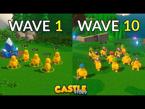 I Played 10 Waves Of Castle Story