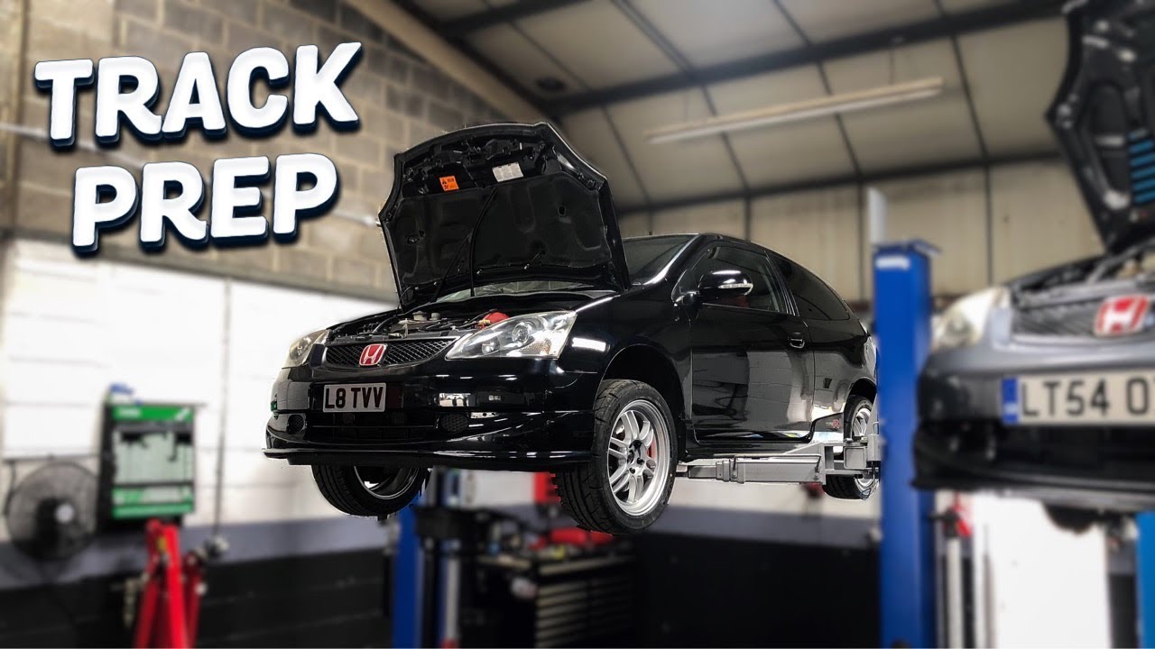 EP3 Gets Wheel Allingment & Service Parts Done! YouTube