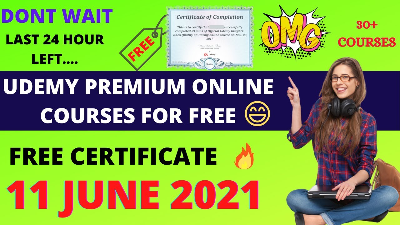 Udemy Free Courses With Free Certificate | Udemy coupon code 2021 ...