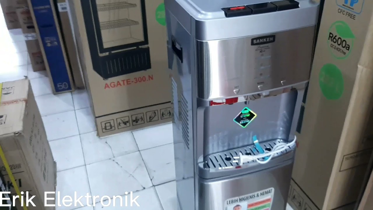 Review Dispenser SANKEN Galon Bawah type HWDC555IC. YouTube