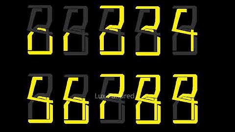 (BEST) 4 Segment Numerical Display Concept V6