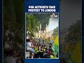 London Protest Backs PoK Movement as Activists Condemn Crackdown and Internet Shutdowns #pokprotest