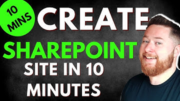 Hoe maak je in 10 minuten een SharePoint-site!