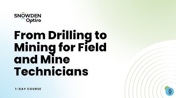 PD Training Course: From Drilling to Mining for Field and Mine Technicians 1-DAY