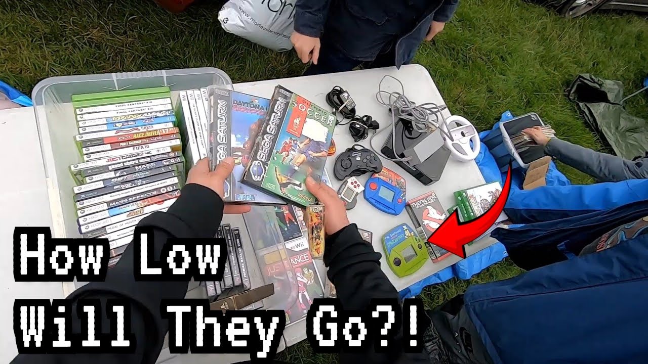 Retro Bartering at the Car Boot Sale!