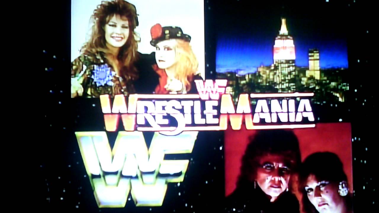 WRESTLEMANIA 1 Opening YouTube