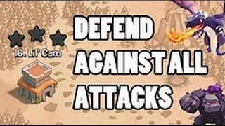 New Town hall( TH8) War Base BOMB TOWER 2017 | Anti 3 Star + Replays Proof| Clash of Clans