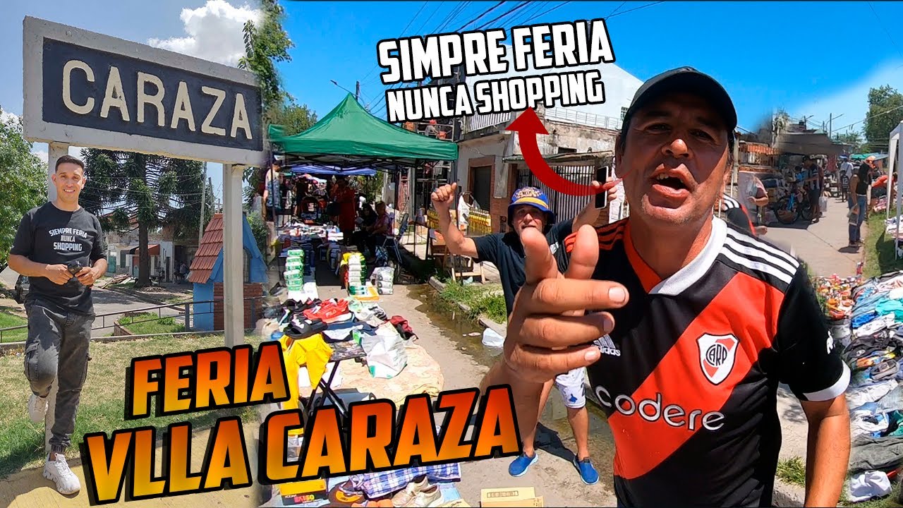 La FERIA de VILLA CARAZA Lanus , feria del REBUSQUE con @LOLO DE FIORITO OFICIAL  #argentina
