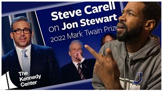 Steve Carell on Jon Stewart | 2022 Mark Twain Prize Reaction