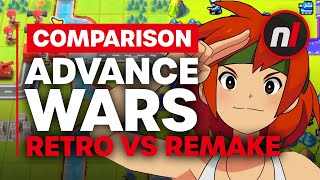 Lets Compare GBA Advance Wars to the Re-Boot on Switch