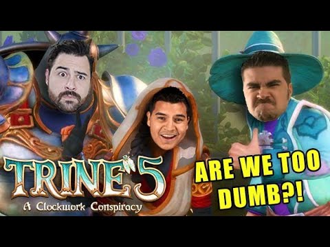 Are WE too DUMB to Solve Puzzles in TRINE 5?!