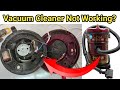 Hitachi vacuum cleaner not working | How to repair vacuum cleaner