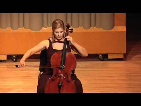 Winona Zelenka - J.S. Bach - Cello Suite No. 2 Sarabande.mov