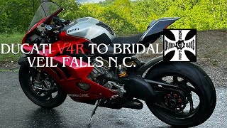 DUCATI V4R, Moonshiner 28 - Bridal Veil Falls North Carolina