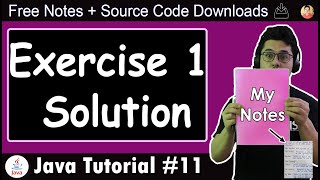 Java Tutorial: Exercise 1 - Solutions + Shoutouts