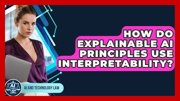 How Do Explainable AI Principles Use Interpretability? - AI and Technology Law