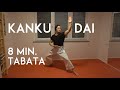 KANKU DAI - 8 min. tabata karate workout - real time training - TEAM KI