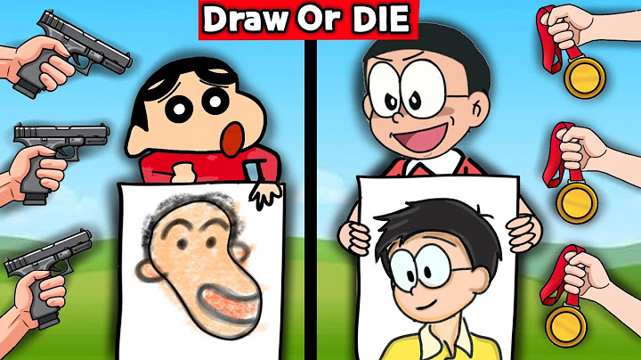 Draw Or Die Challenge 😰 || Shinchan Vs Nobita