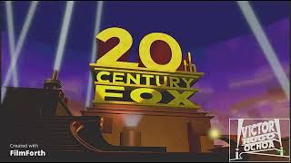 Baby John Sitting on a 20th Century Fox Logo