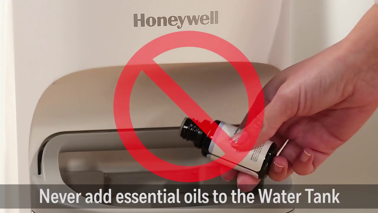 Using your Honeywell Top Fill Tower Humidifier HEV615 HEV620 YouTube