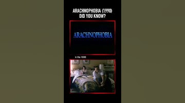 Did you know THIS about ARACHNOPHOBIA?