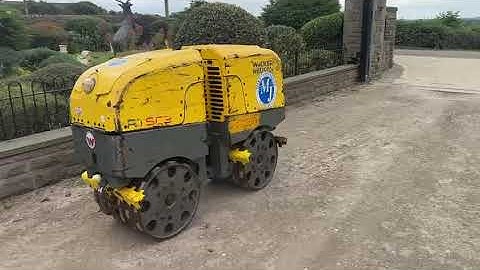 2015 WACKER NEUSON RTSC3 REMOTE CONTROLLED TRENCH ROLLER *PLUS VAT*