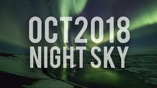 What's in the Night Sky October 2018 #WITNS