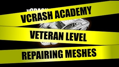 vCRASH Academy | Veteran Level Course | Fixing Imported Terrain Meshes