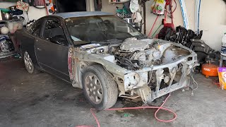 S13 240SX Hatch Drift-Build | VQ35DE Swap: Part 2 #240sx #s13 #vq35de