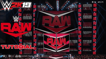 New Thunderdome - WWE 2k19 Create an Arena - Raw after Wrestlemania 37