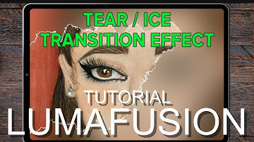 Tear & Ice Effect Transition | TUTORIAL | Lumafusion