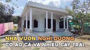 Ms 0309 Nhà vườn 2100 m có 600 m thổ cư xã Tân Lân Cần Đước Long An