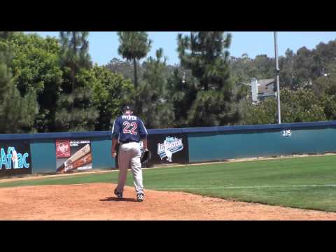 Philip Pheifer throws in the bullpen before an appearance in the 2010 AFLAC All-American scrimmage. The 6-foot, 187 pound southpaw will be a senior next season at Farragut High School in Tennessee. Pheifer has committed to play baseball collegiately at Vanderbilt University.