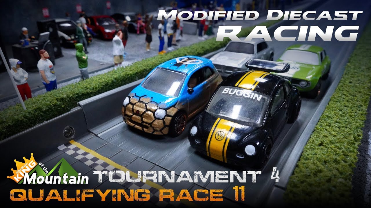 Qualify Race 11 🏁 KotM Tournament 4 | Modified Diecast Car Racing