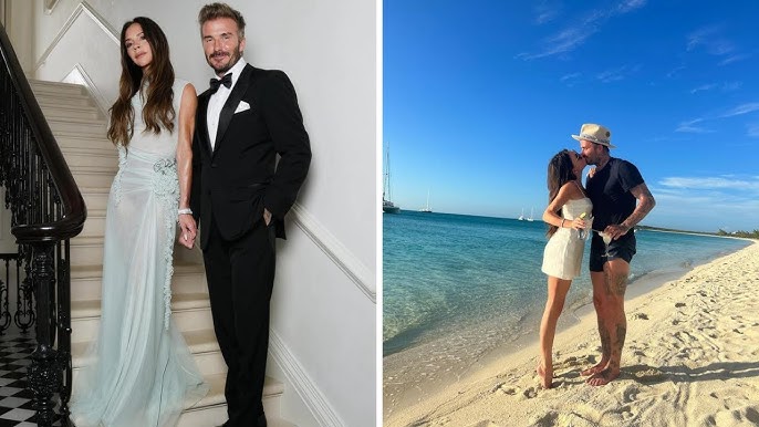 Victoria Beckham's Heartfelt Tribute to 25 Years with David Beckham -  YouTube